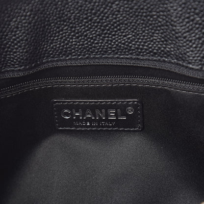 Chanel Caviar Quilted Grand Shopping Tote GST Black 6 of 10
