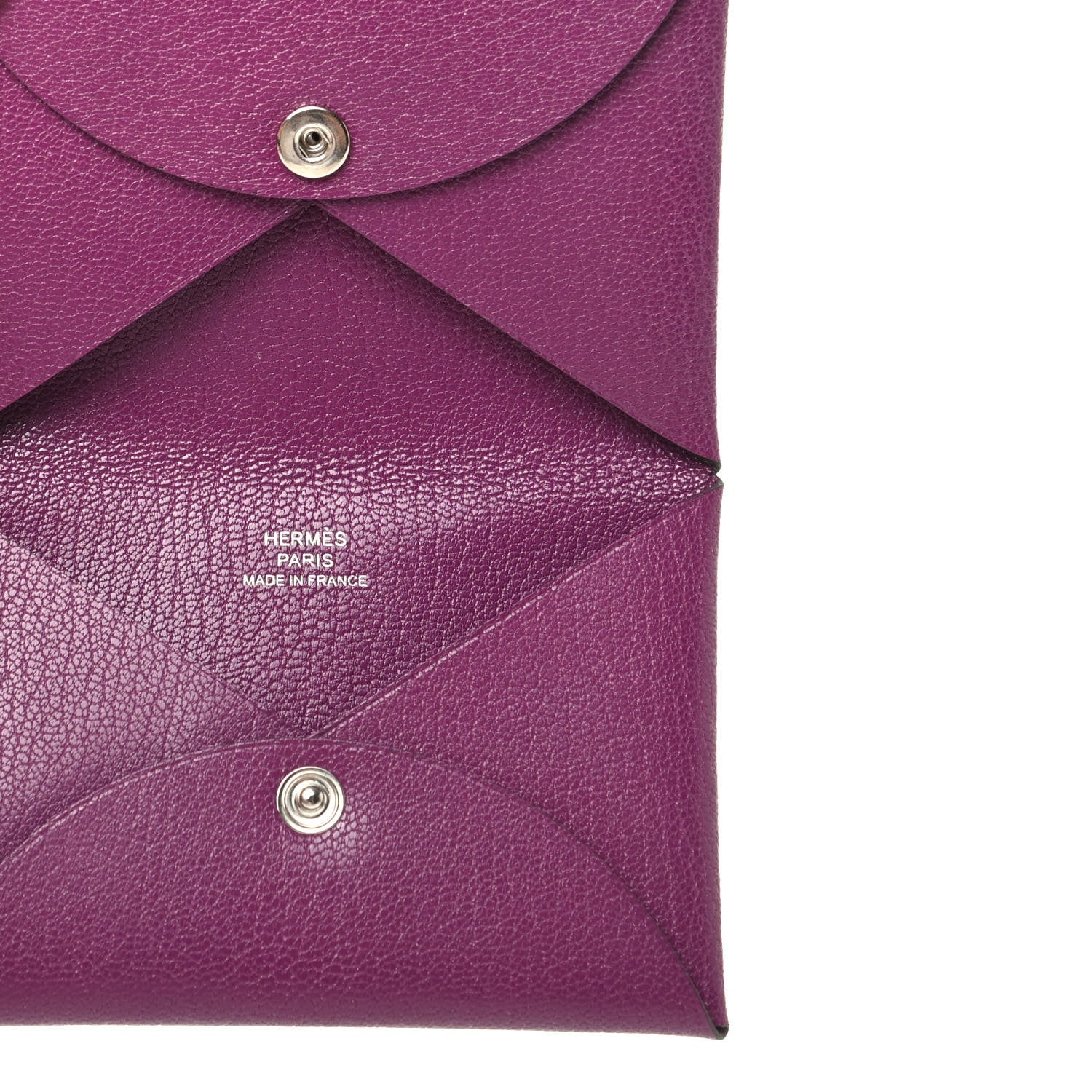 Hermes Chevre Chamkila Calvi Card Case Anemone 5 of 7