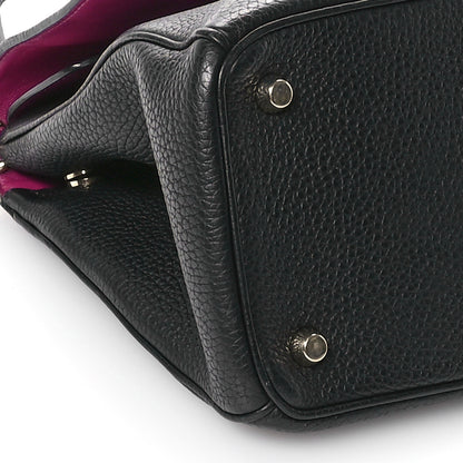 Christian Dior Bullcalf Small Be Dior Flap Black Fraise 9 of 12