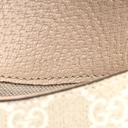 Gucci GG Supreme Monogram Mini Dionysus Top Handle Bag Beige Mystic White Oatmeal 7 of 10