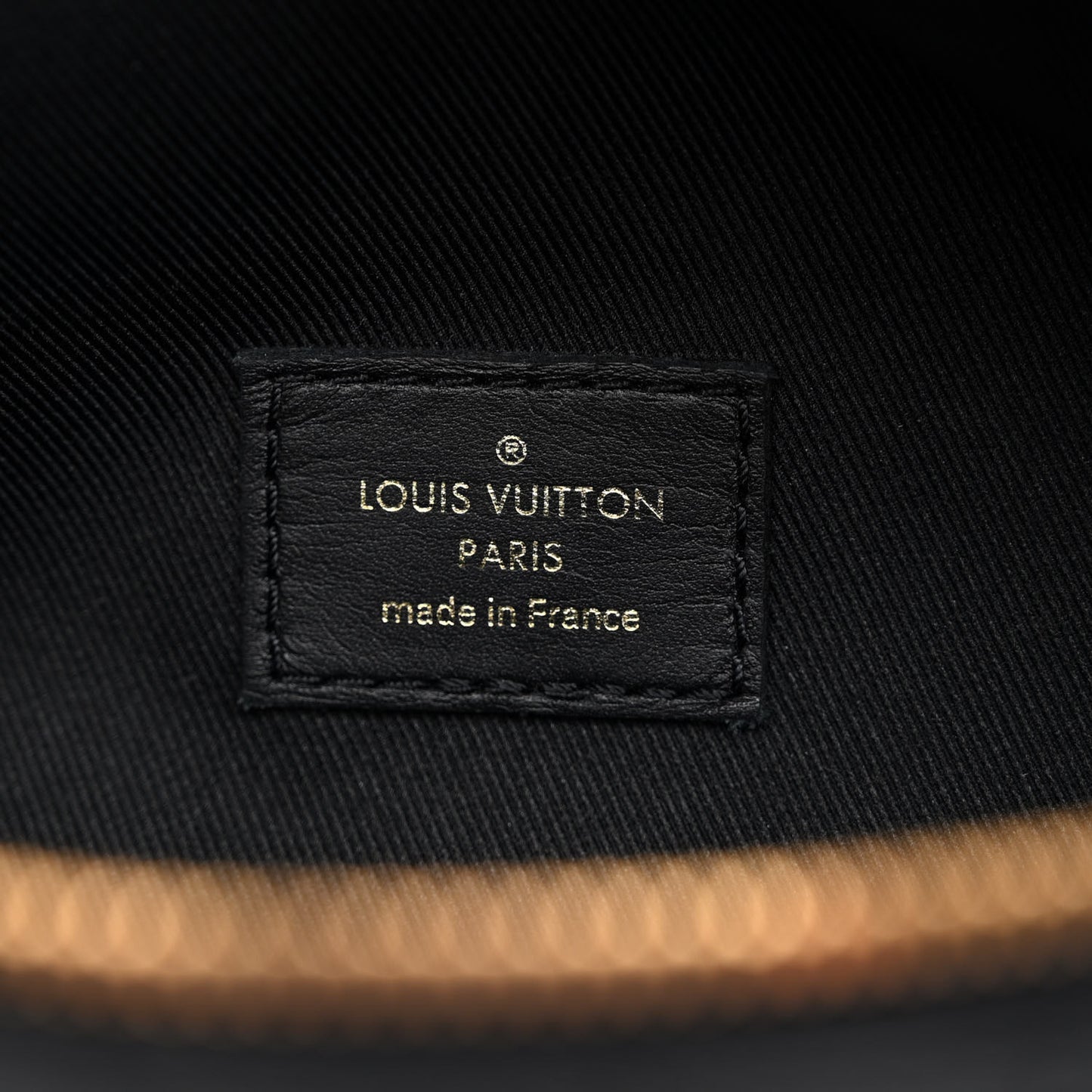 Monogram New Wave Bumbag Black