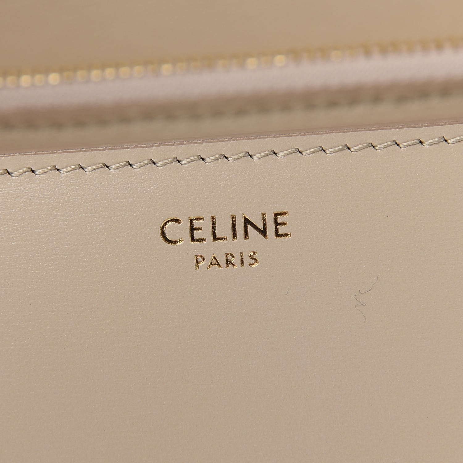 Celine Box Calfskin Medium Classic Box Flap Bag Powder 5 of 9