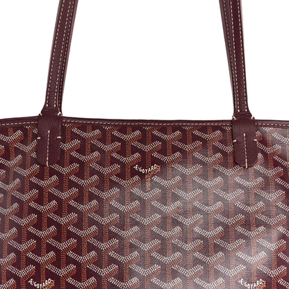 Goyard Goyardine Artois MM Burgundy 8 of 12