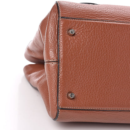 Marc Jacobs Grained Calfskin Maverick Tote Cognac 12 of 14