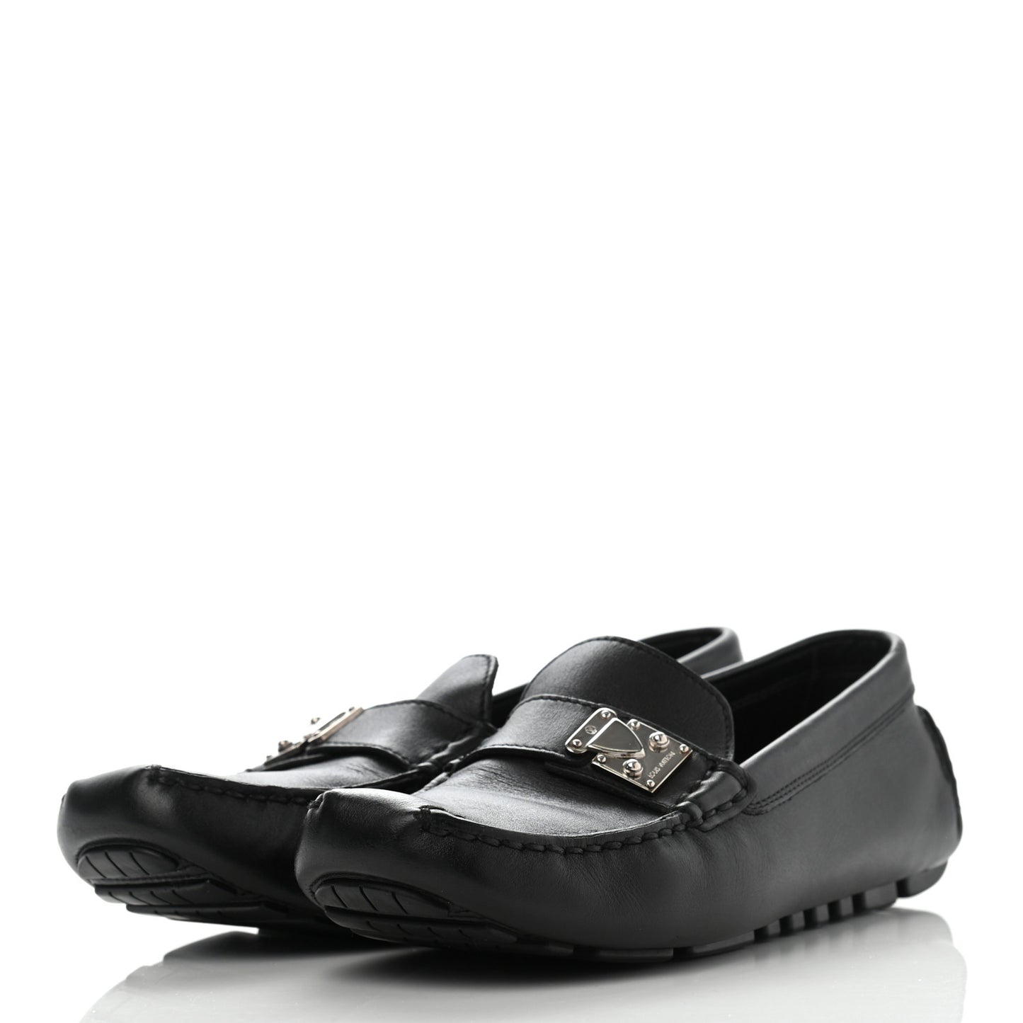Calfskin Lombok Mocassin Loafers 36 Black
