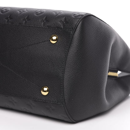 Louis Vuitton Empreinte Montaigne GM Black 8 of 9