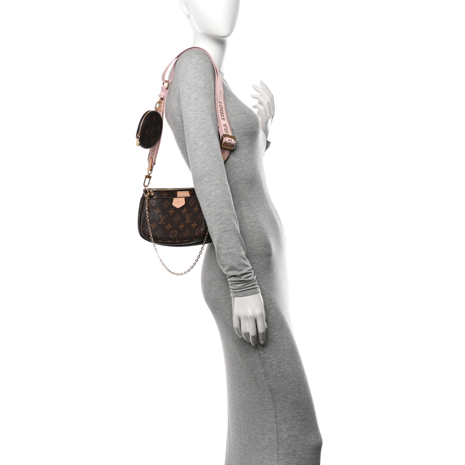 Louis Vuitton Monogram Multi Pochette Accessories Rose Clair 2 of 11