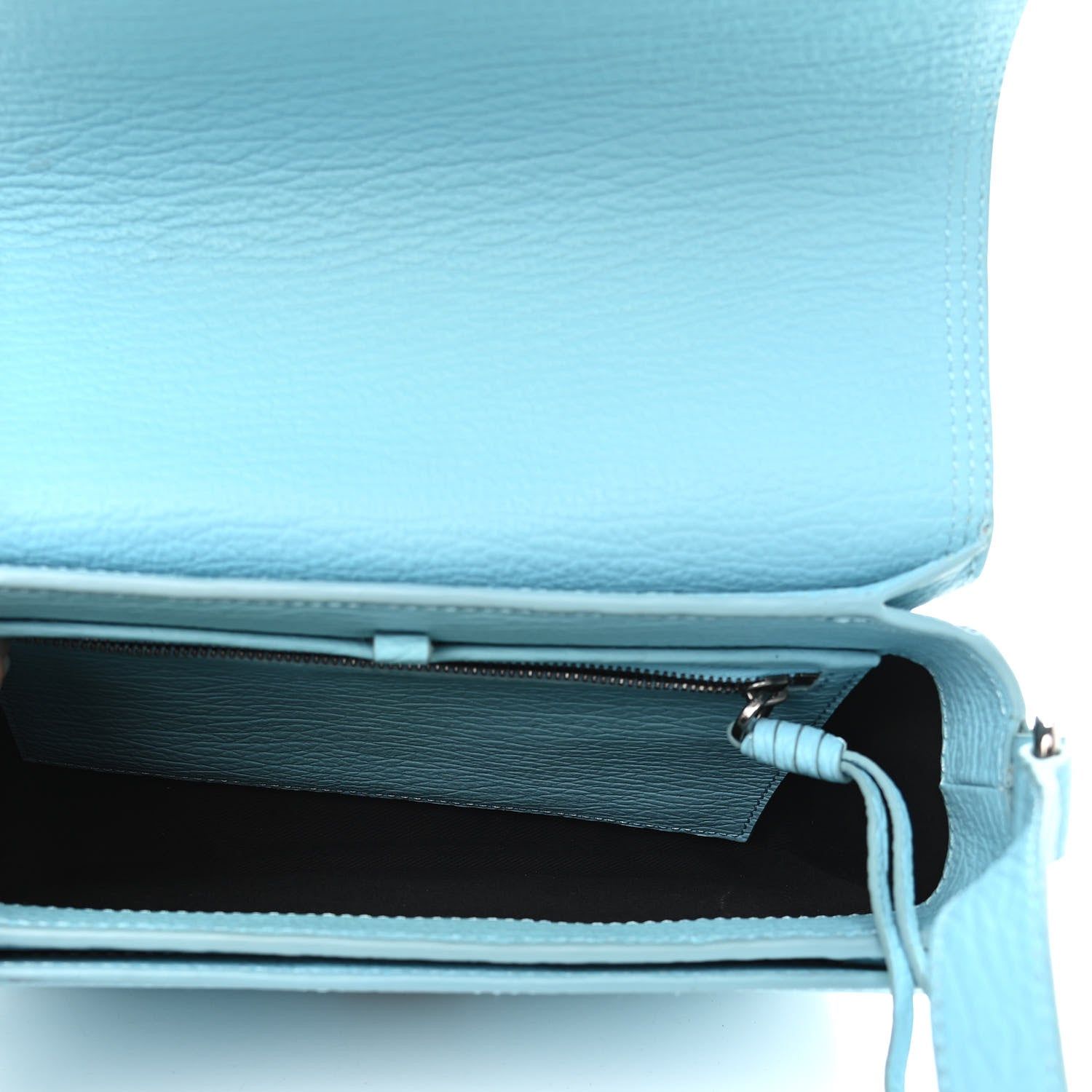 3.1 Phillip Lim Textured Calfskin Mini Pashli Messenger Light Blue 5 of 9