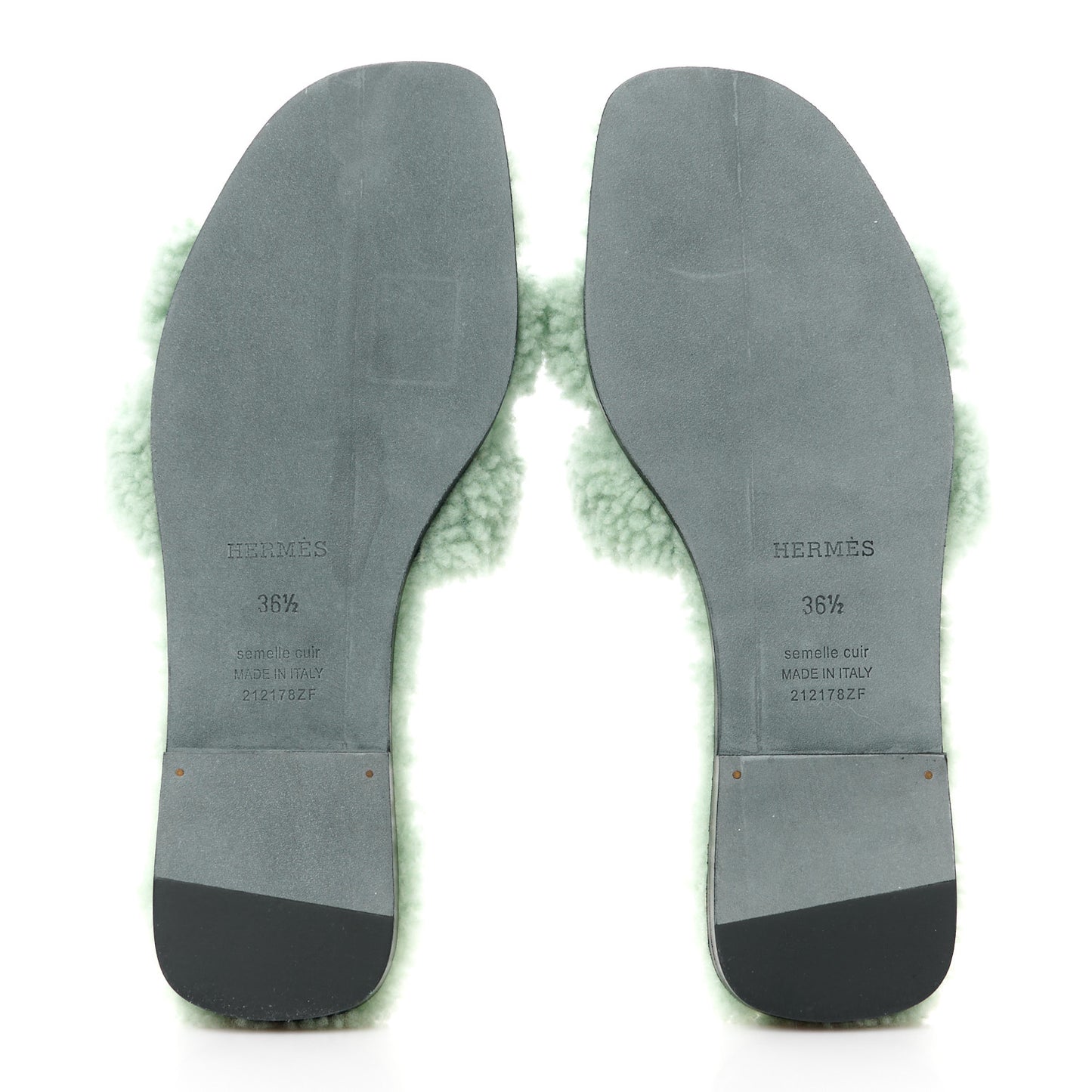 Woolskin Oran Sandals 36.5 Vert D’eau