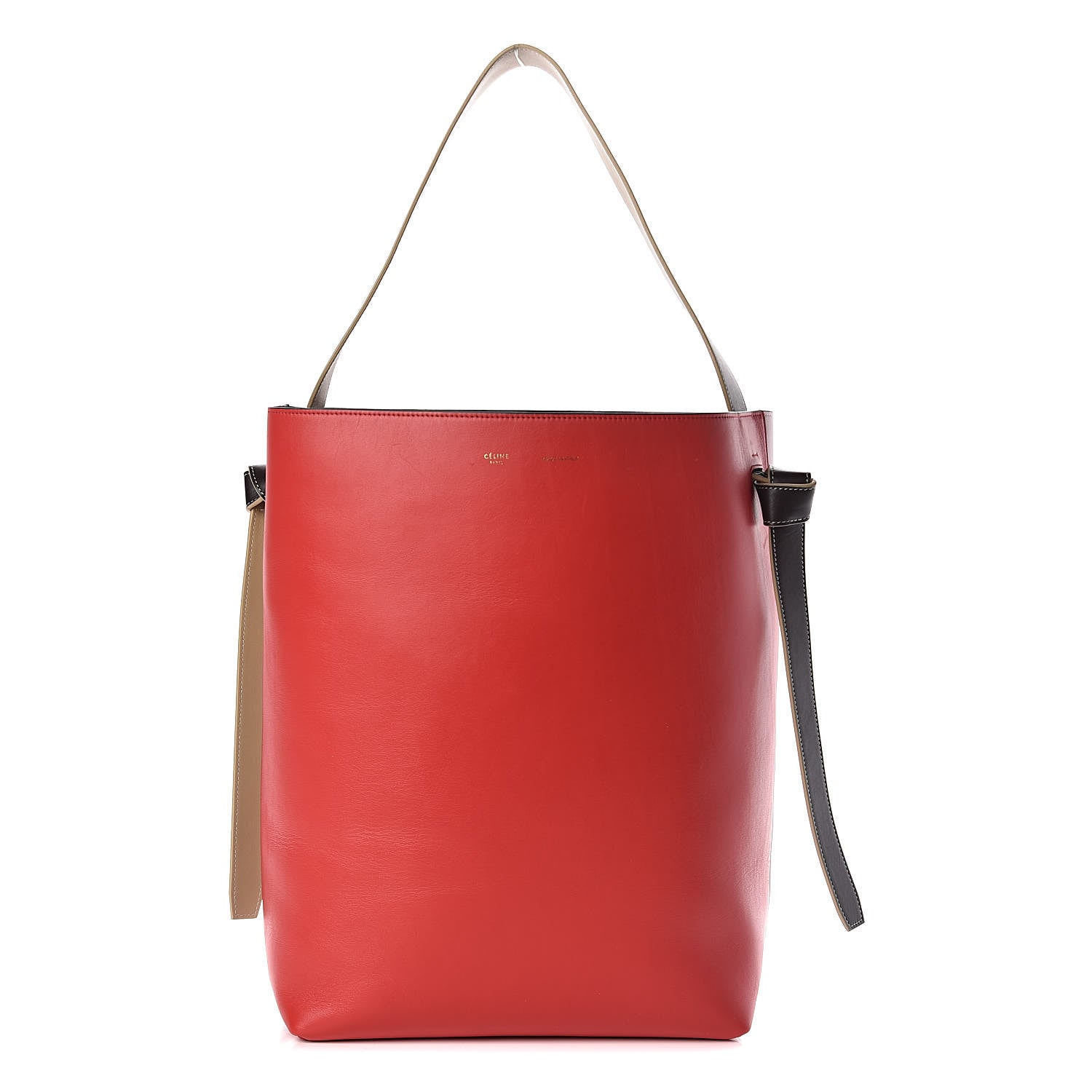 Celine Shiny Smooth Calfskin Small Twisted Cabas Chili Pale Pink 3 of 11