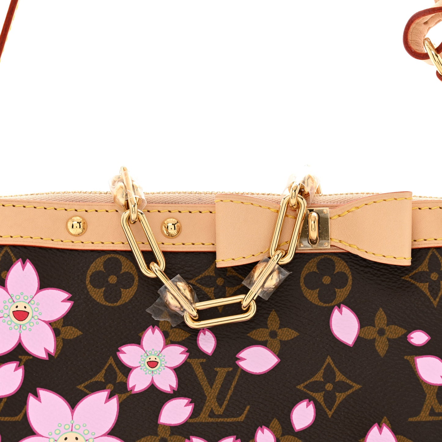 LV X TM Monogram Pochette Accessories Sakura Brown