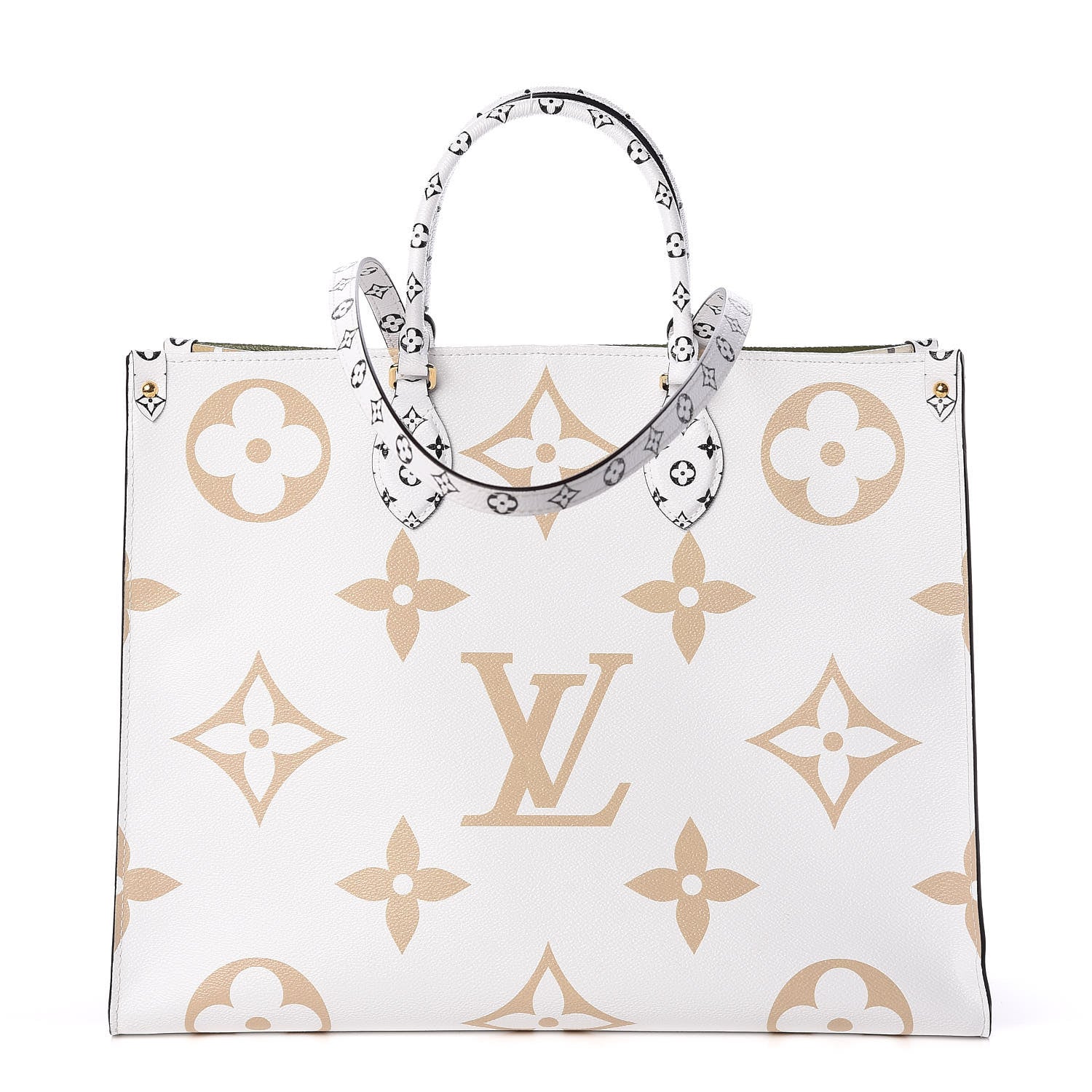 Louis Vuitton Monogram Giant Onthego GM Kaki Beige 1 of 11