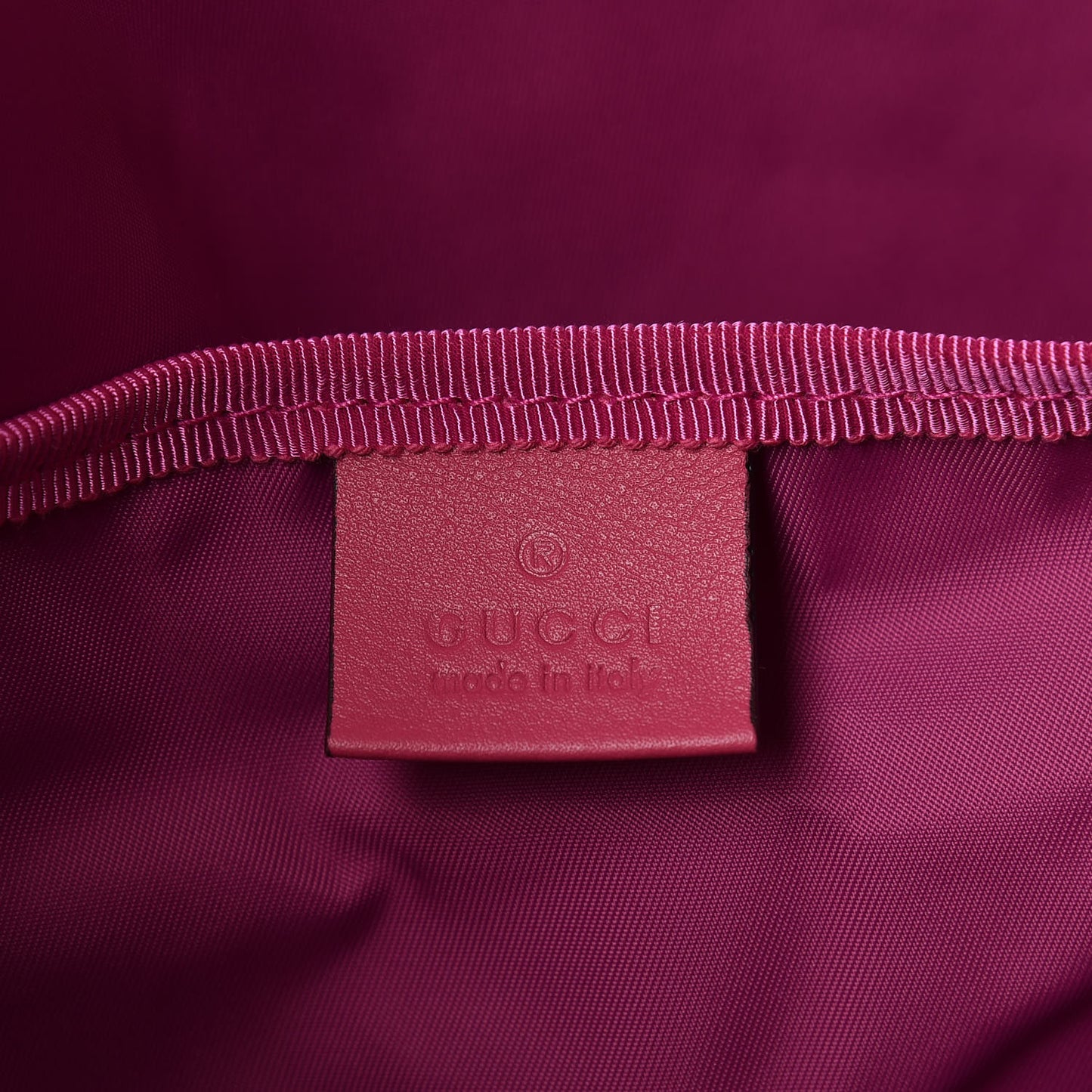 GG Supreme Monogram Rose Bud Diaper Bag Pink