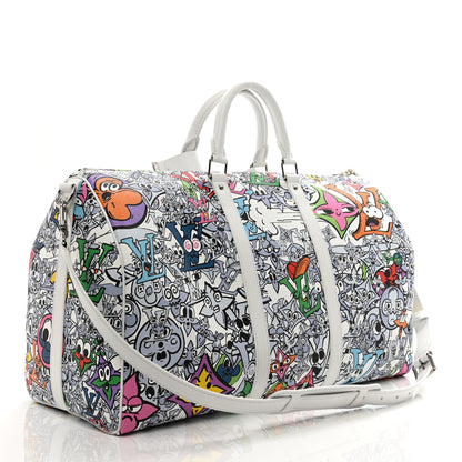 Louis Vuitton Monogram Comics Keepall Bandouliere 50 Multicolor 2 of 8