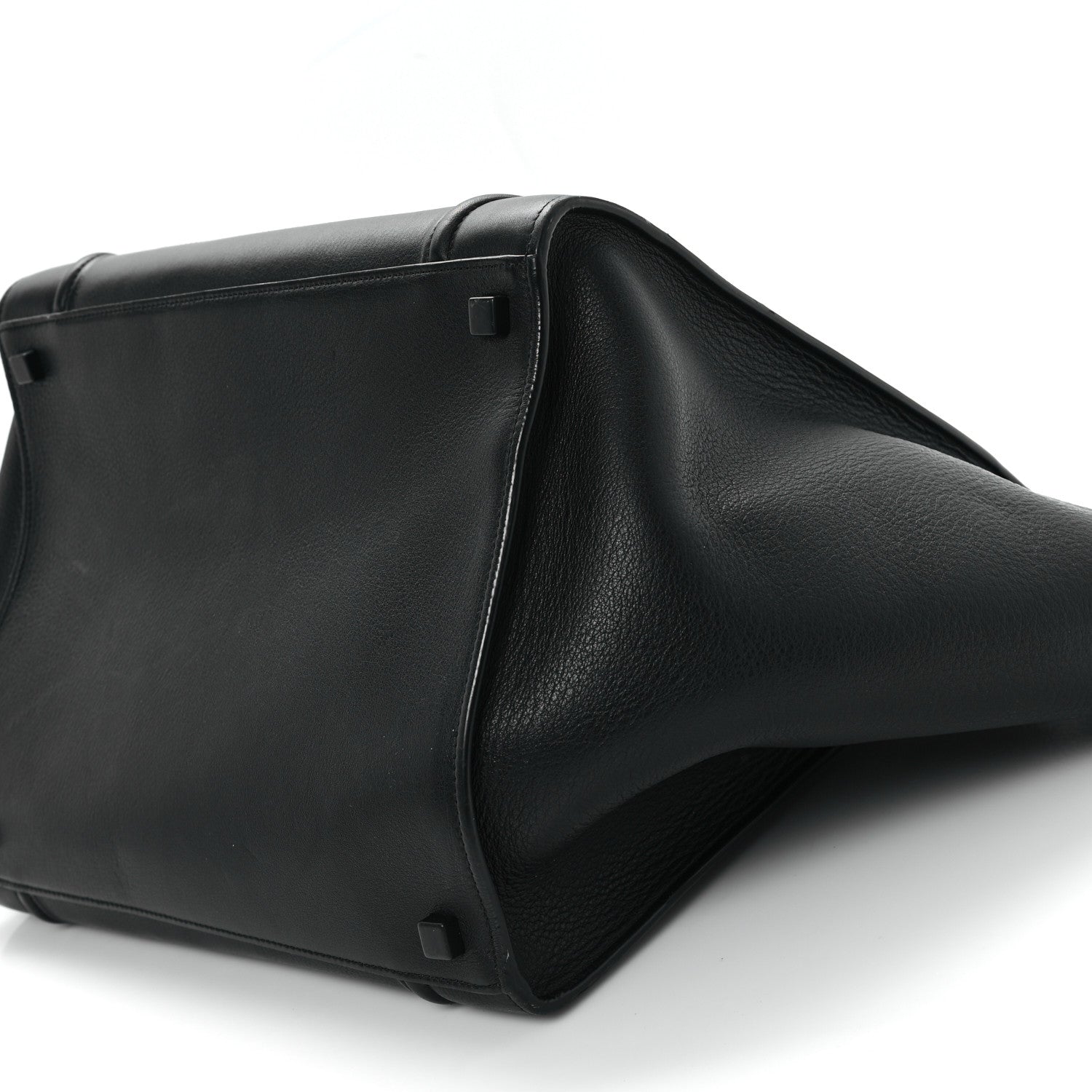 Celine Grained Calfskin Medium Phantom Luggage Black 9 of 11