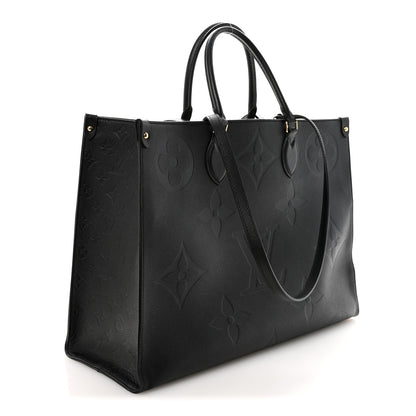 Louis Vuitton Empreinte Monogram Giant Onthego GM Black 3 of 9