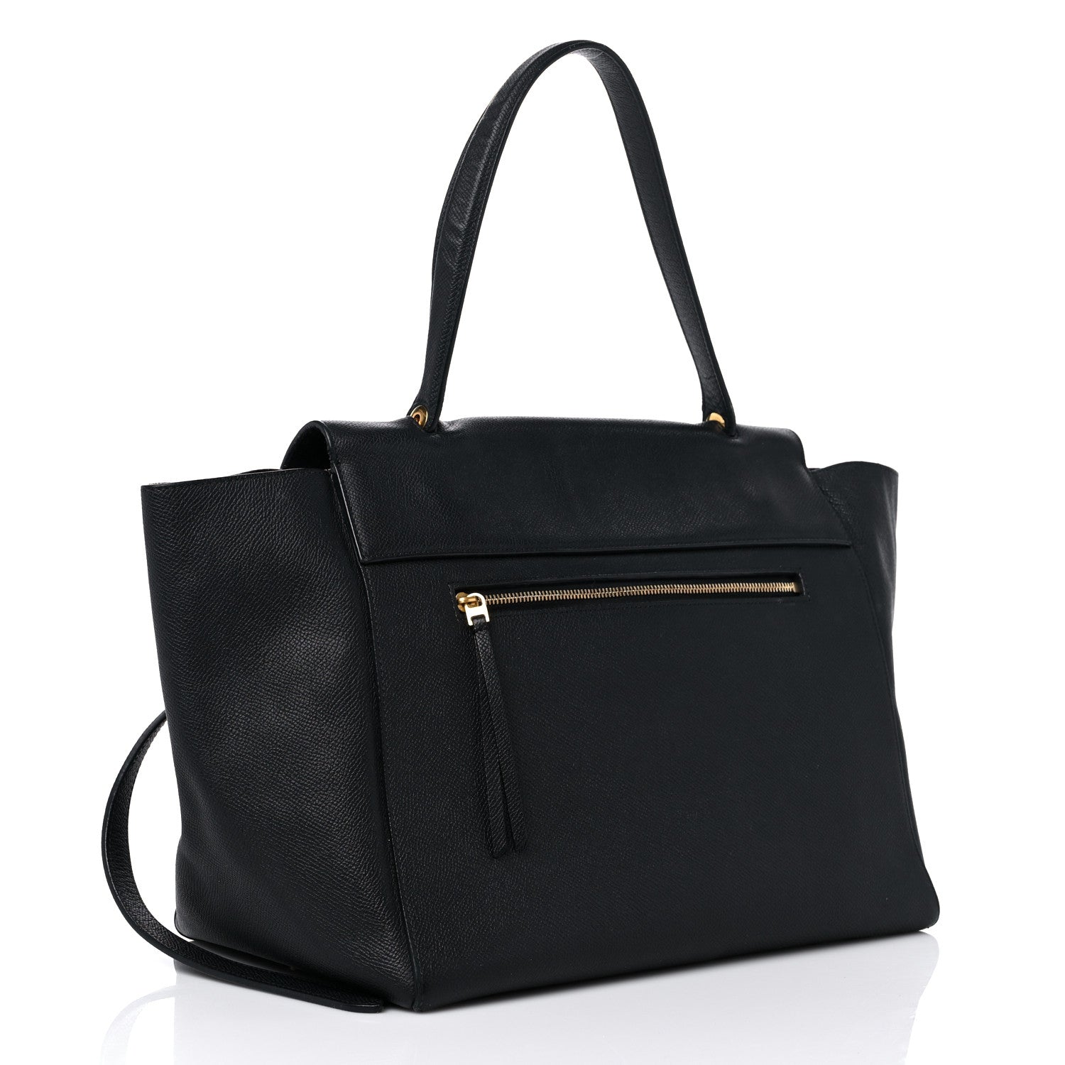 Celine Grained Calfskin Small Belt Bag Black 3 of 23