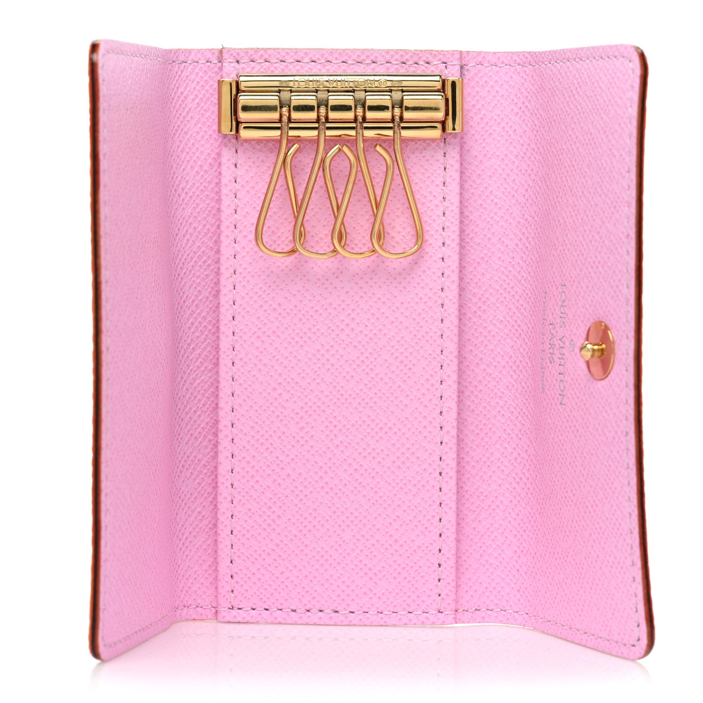 Monogram Multicolor Multicles 4 Key Holder White Litchi