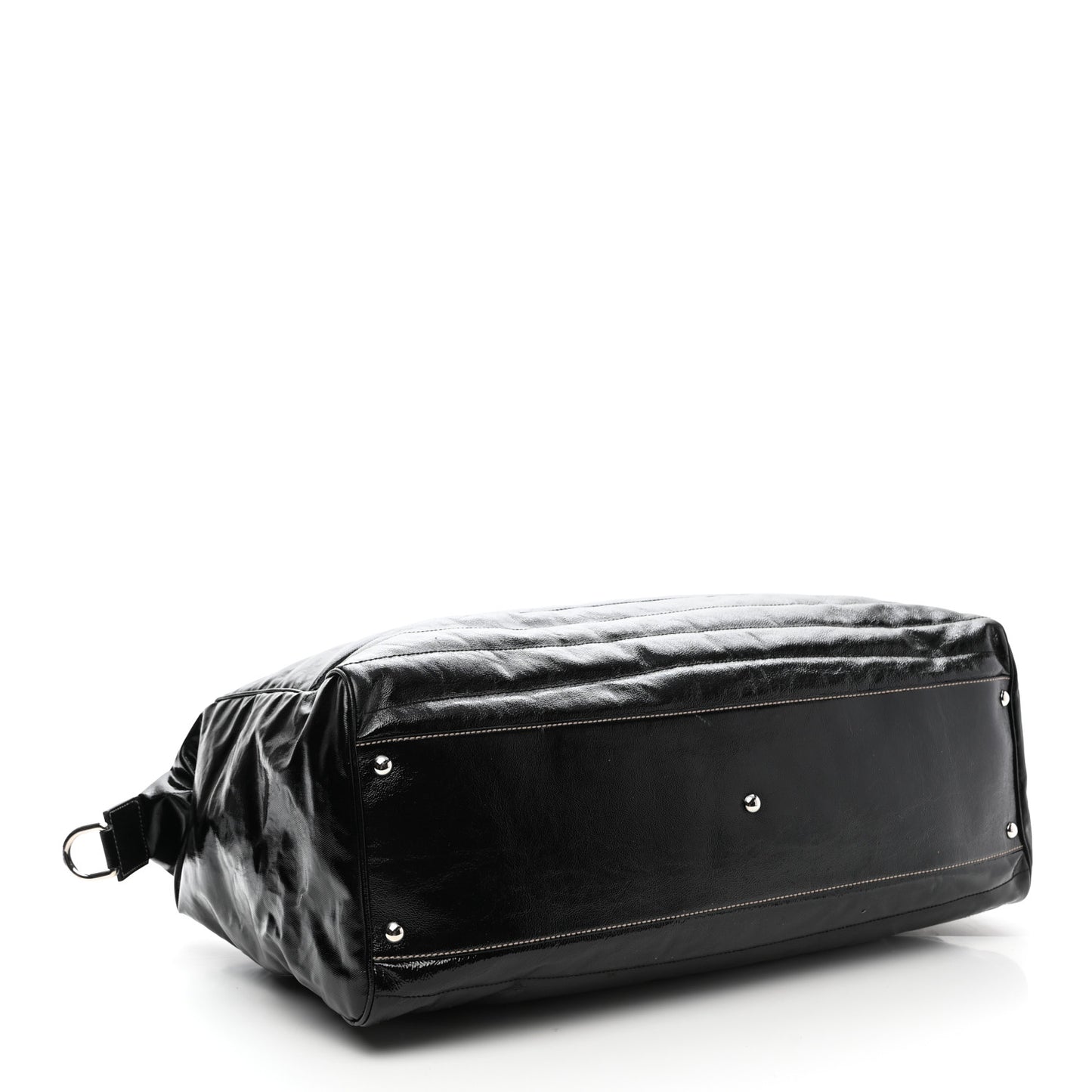 Patent Interlocking GG Duffle Bag Black
