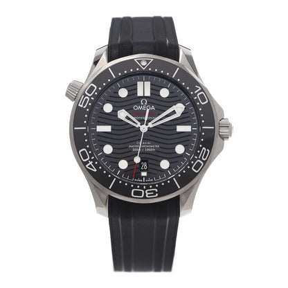 Omega Stainless Steel Rubber 42mm Seamaster Diver 300M Co-Axial Master Chronometer Automatic Watch Black 210.32.42.20.01.001 1 of 5