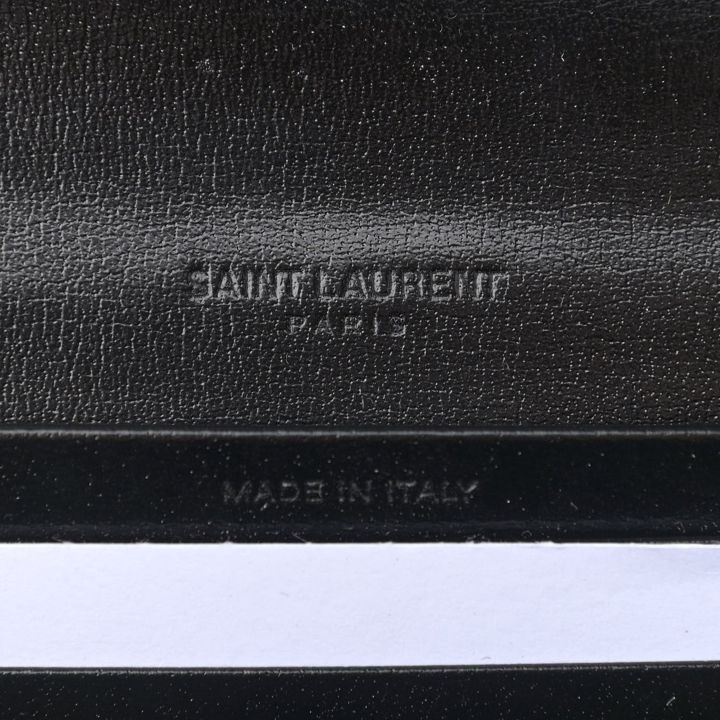 Smooth Calfskin Mini Paris Bag Black