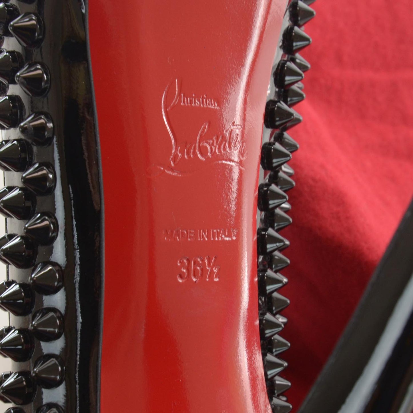 Patent Alti Spikes 160 Pumps 36.5 Black