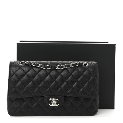 Chanel Caviar Quilted Medium Double Flap Black 11 of 11