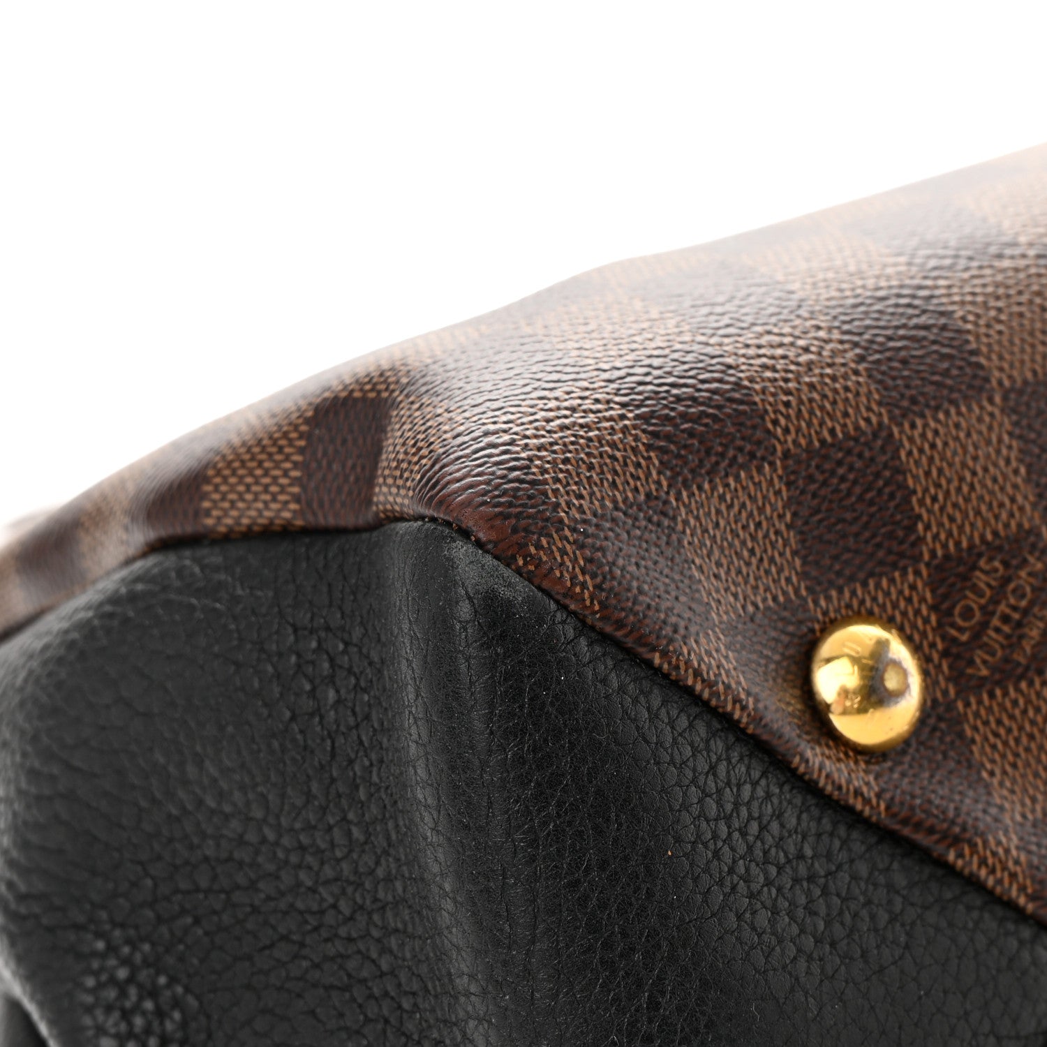 Louis Vuitton Damier Ebene Cuir Taurillon Brittany Black 8 of 14