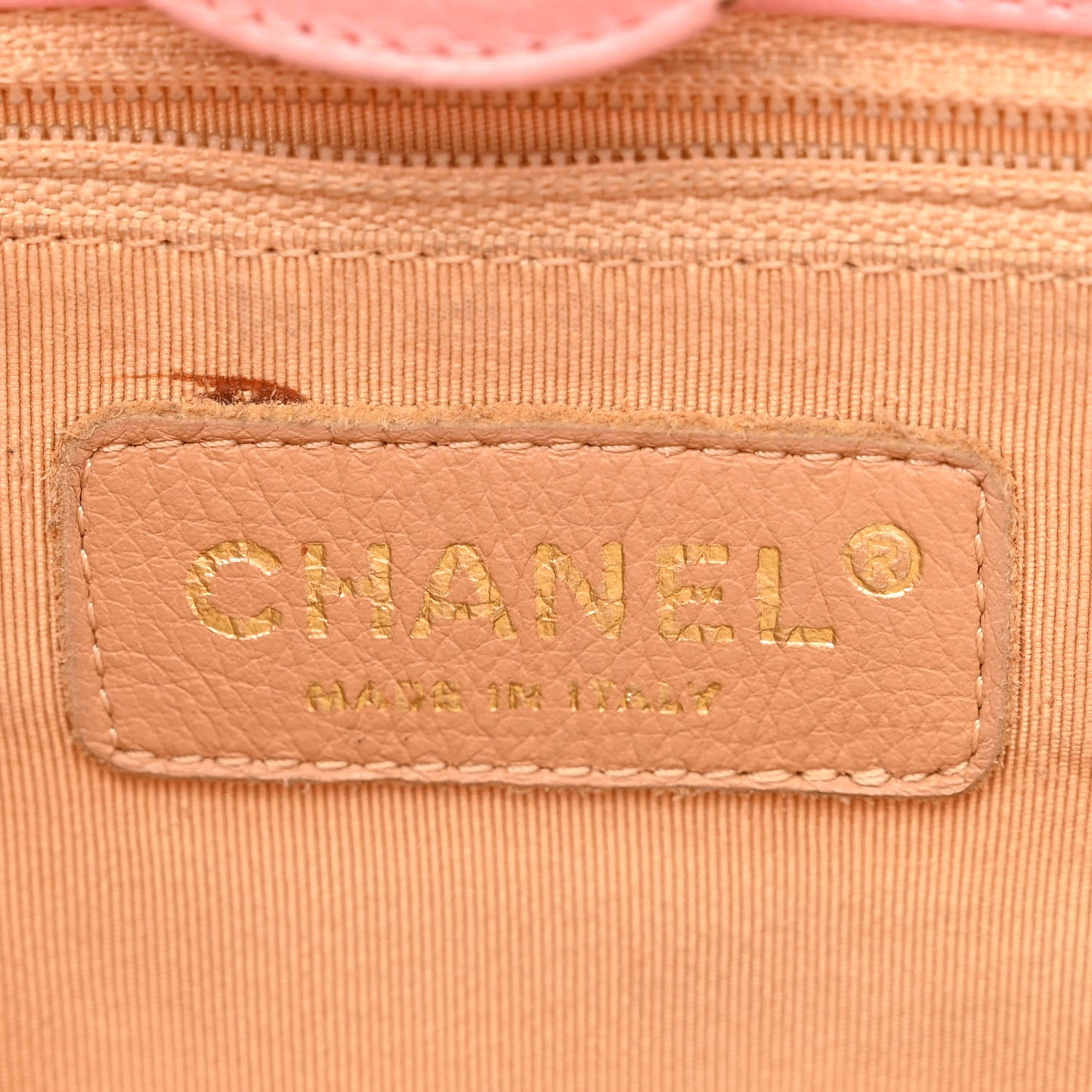 Caviar Quilted Petit Shopping Tote PST Pink