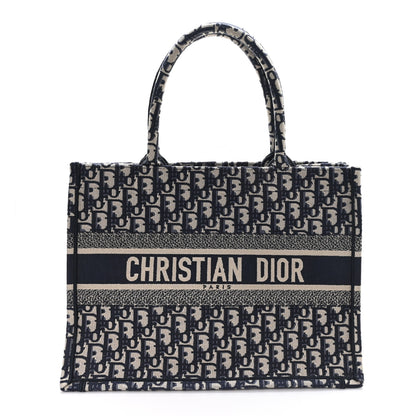 Christian Dior Oblique Medium Book Tote Blue Multicolor 1 of 10