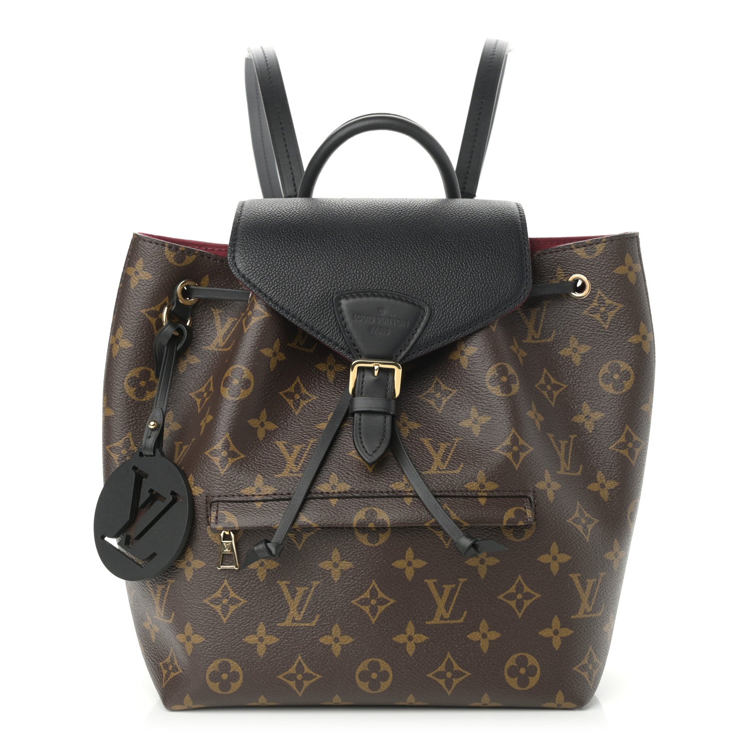 Louis Vuitton Monogram Montsouris PM Black 1 of 12