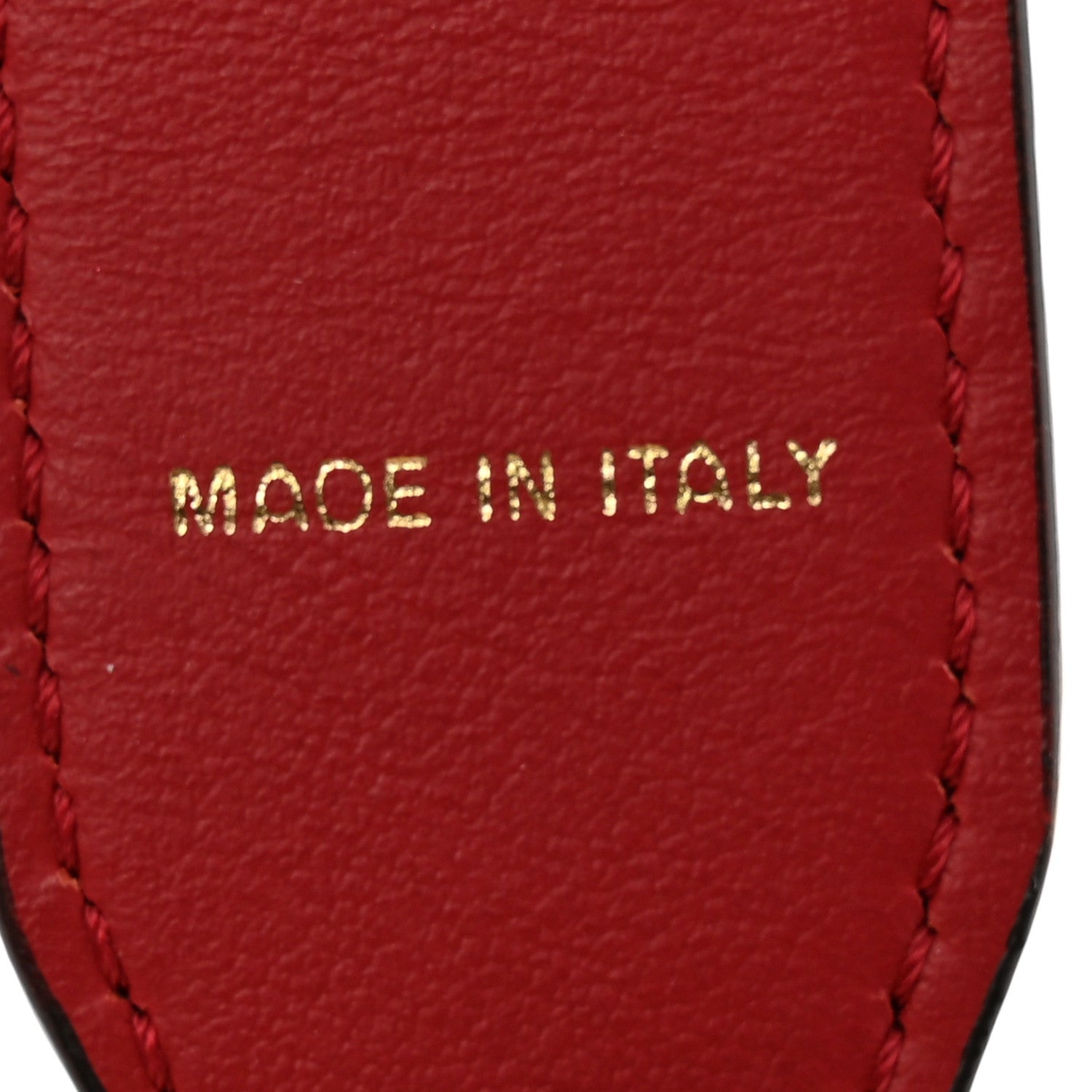 Fendi Calfskin Adjustable Strap You Red 4 of 7