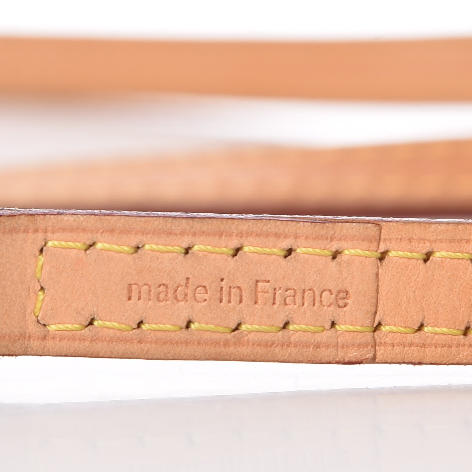 Louis Vuitton Vachetta Long Shoulder Strap VVN 4 of 5