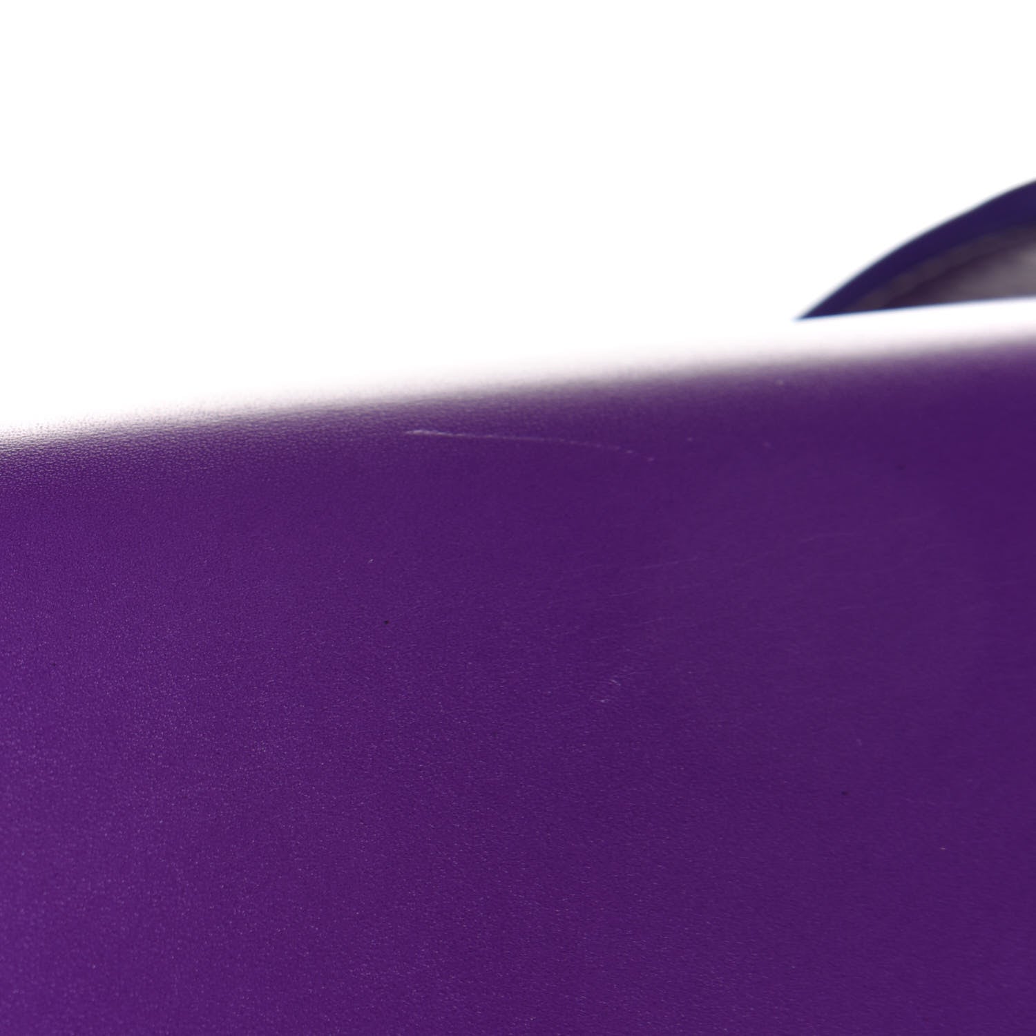 Saint Laurent Smooth Calfskin Carre Satchel Purple 11 of 12