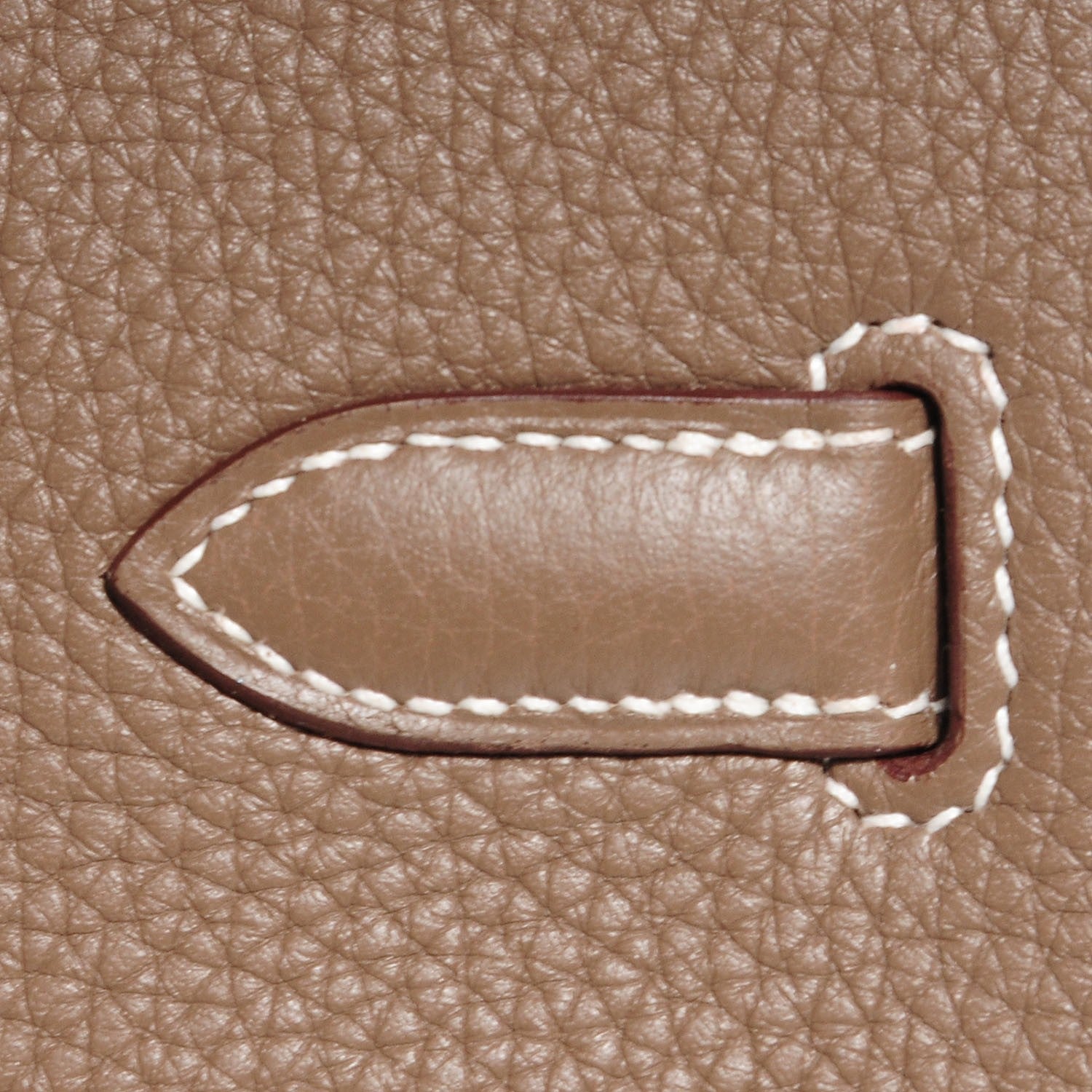 Hermes Taurillon Clemence Birkin 35 Etoupe 11 of 27