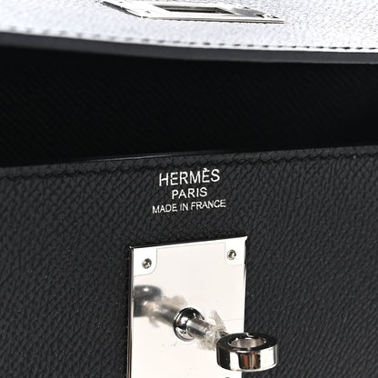 Hermes Epsom Kelly Sellier 32 Black 6 of 10