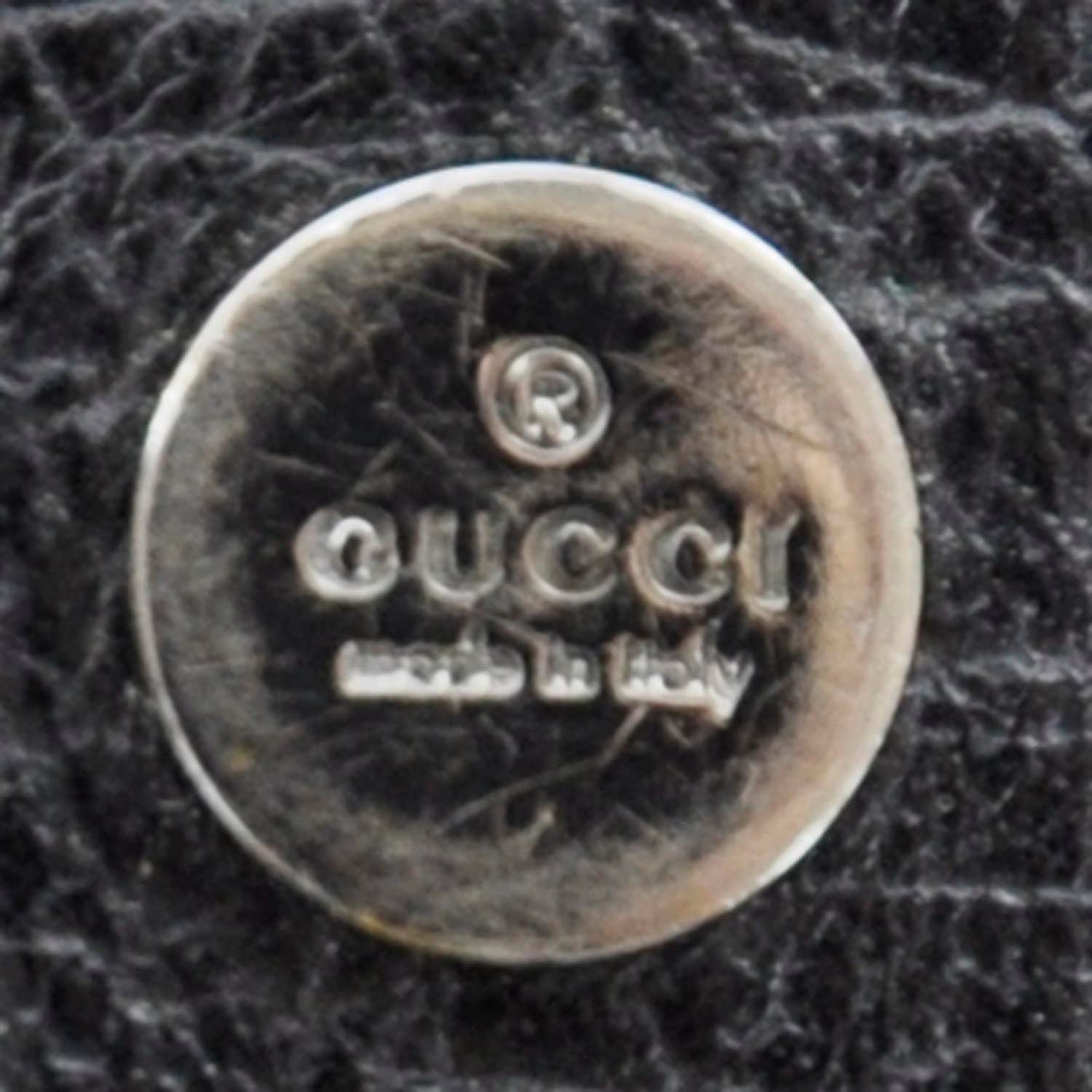 Gucci Leather Small Ring Agenda Black 7 of 8
