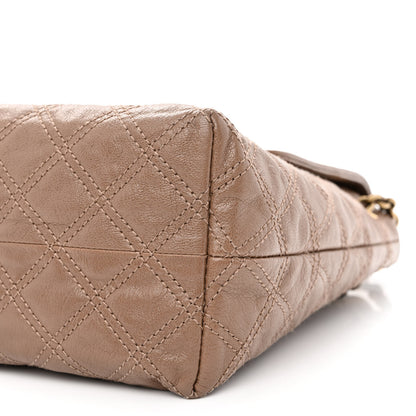 Marc Jacobs Lacquered Lambskin Baroque The XL Single Flap Truffle 11 of 12