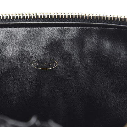 Chanel Patent Vanity Cosmetic Case Black 8 of 10