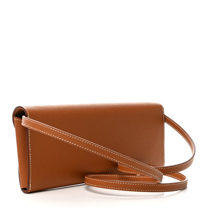 Hermes Epsom Maillon Wallet To Go Gold 3 of 8