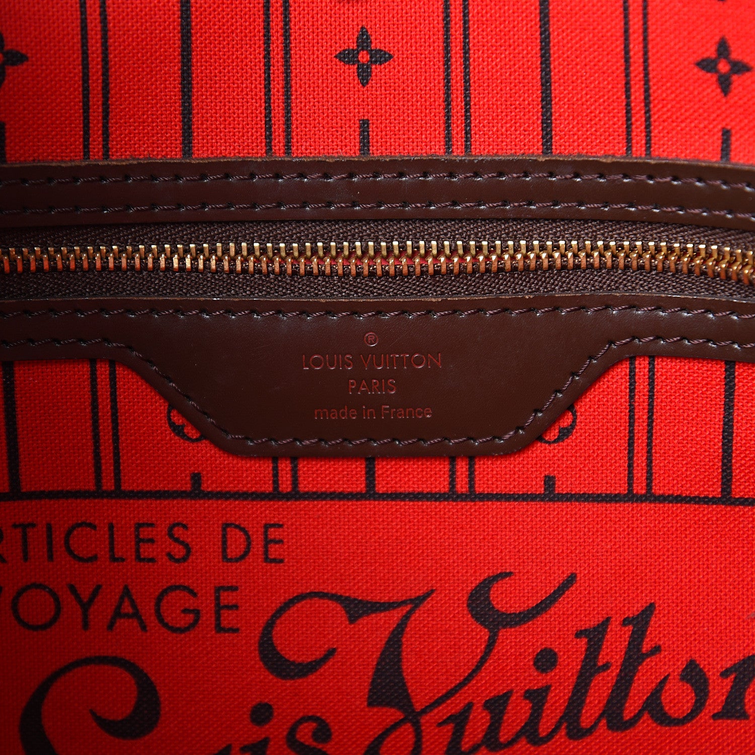 Louis Vuitton Damier Ebene Neverfull PM 5 of 8