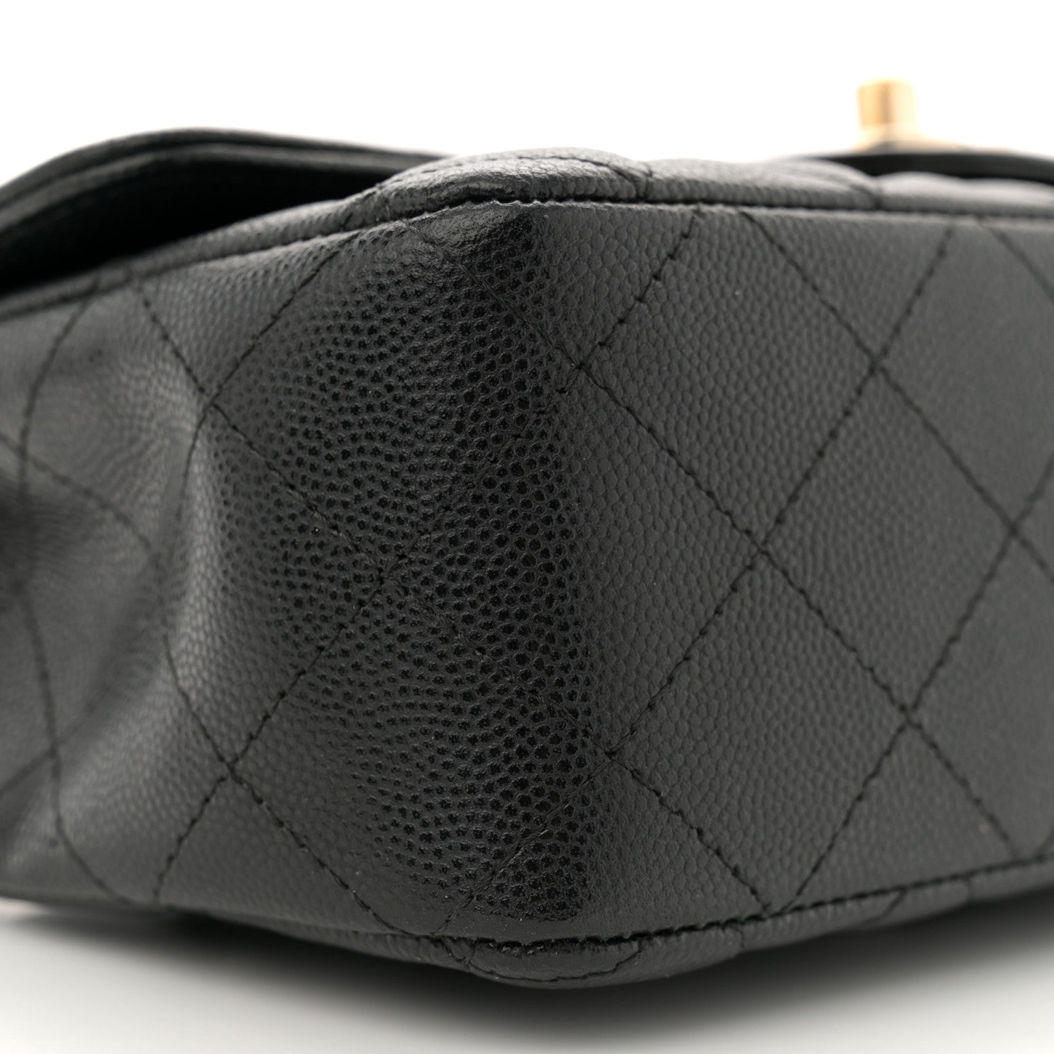 Chanel Caviar Quilted Mini Rectangular Flap Black 9 of 11