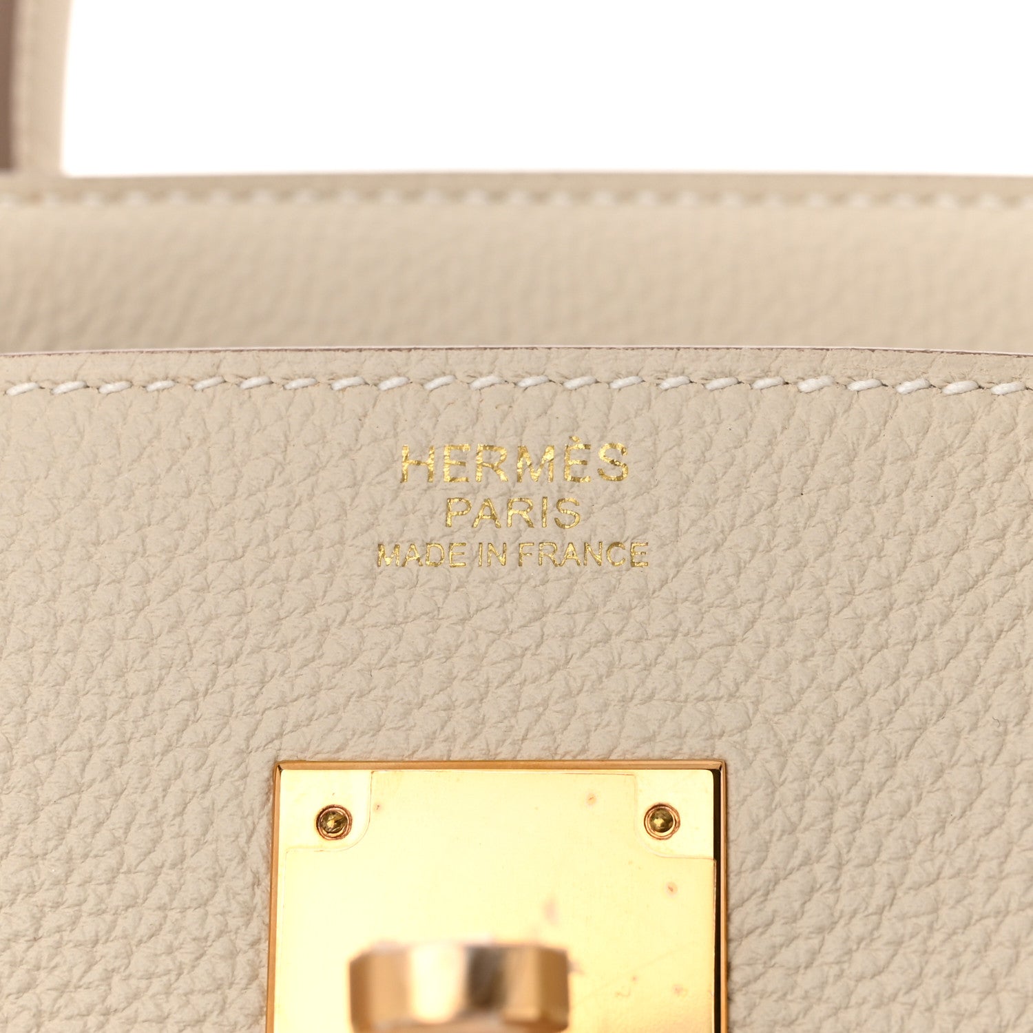 Hermes Togo Birkin 30 Craie 6 of 11