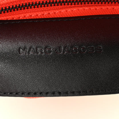 Marc Jacobs Calfskin Woven Straw J Marc Shoulder Bag Beige 6 of 9