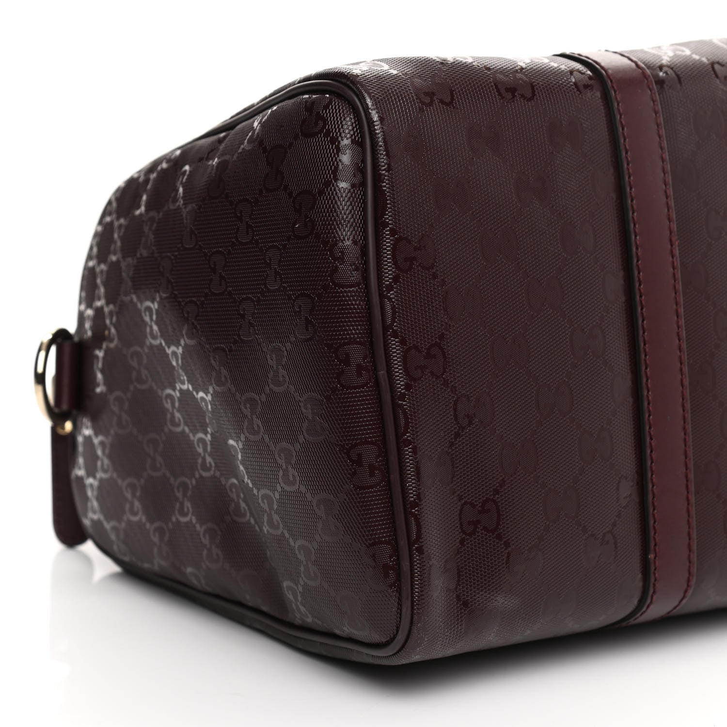 Gucci Imprime Monogram Medium Joy Boston Bordeaux 9 of 11
