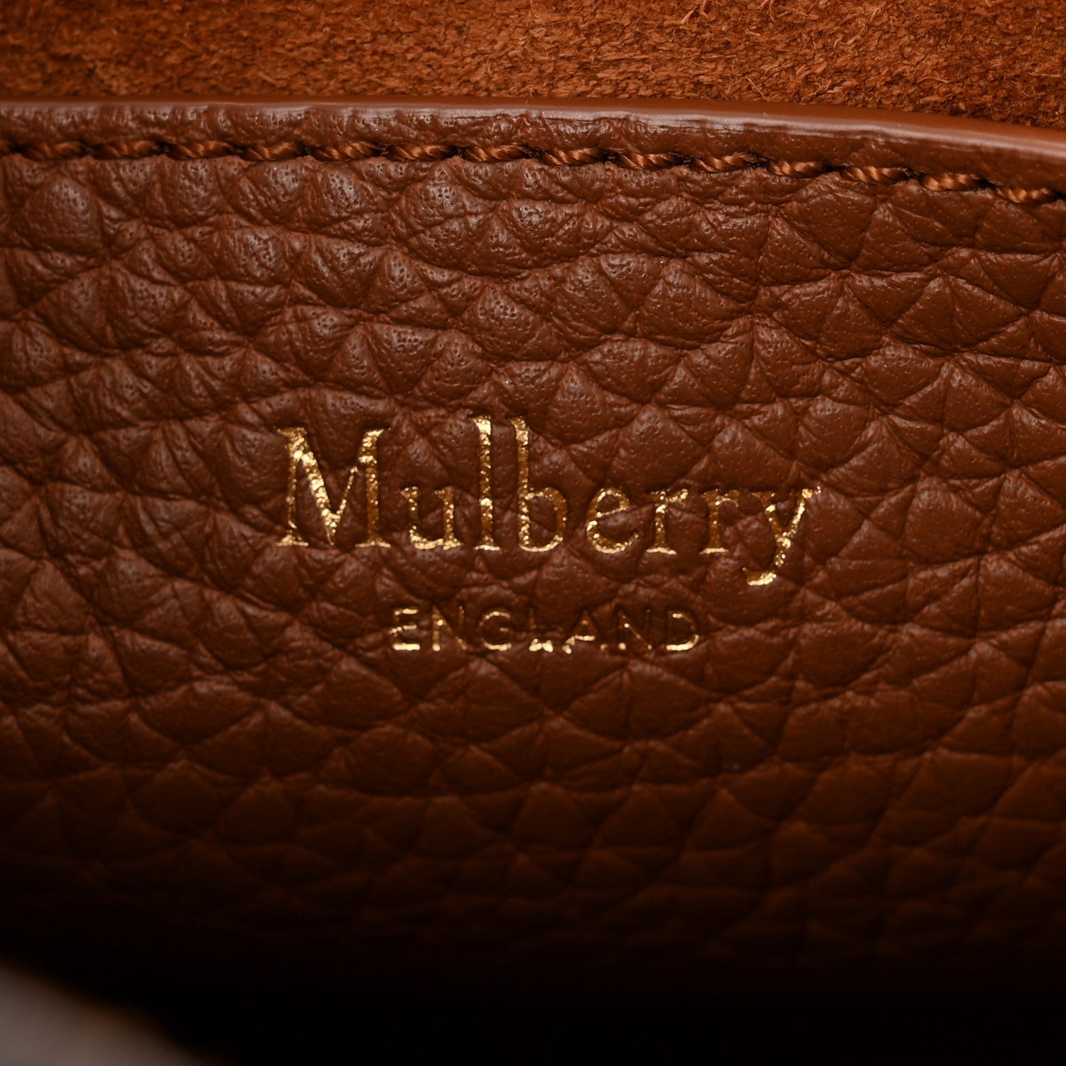 Mulberry Heavy Grain Mini Alexa Chestnut 6 of 10