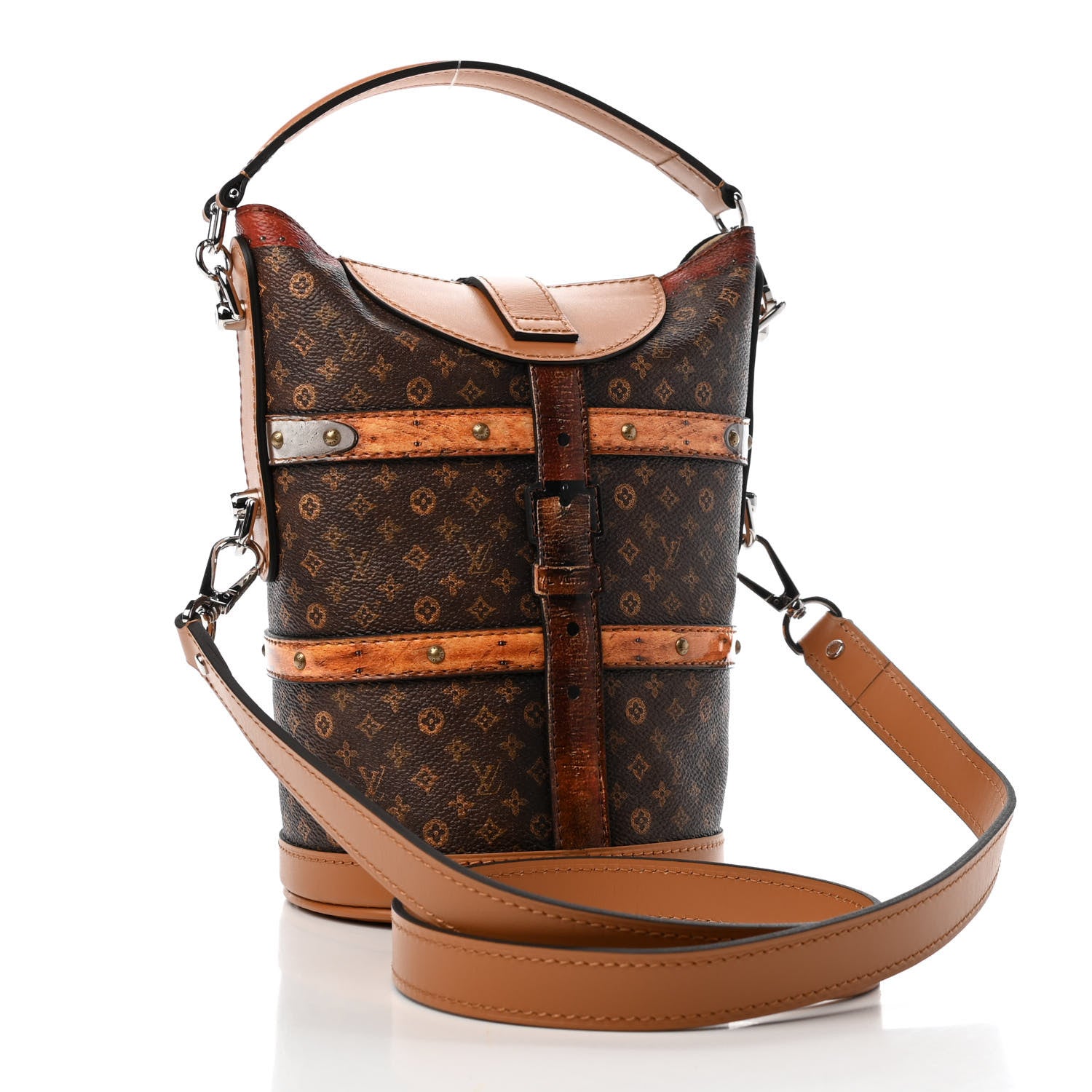 Louis Vuitton Transformed Monogram Time Trunk Duffle Bag 2 of 4