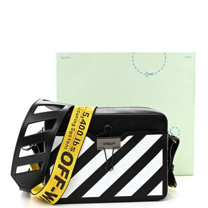 Off-White Saffiano Diag Camera Bag Black 10 of 10
