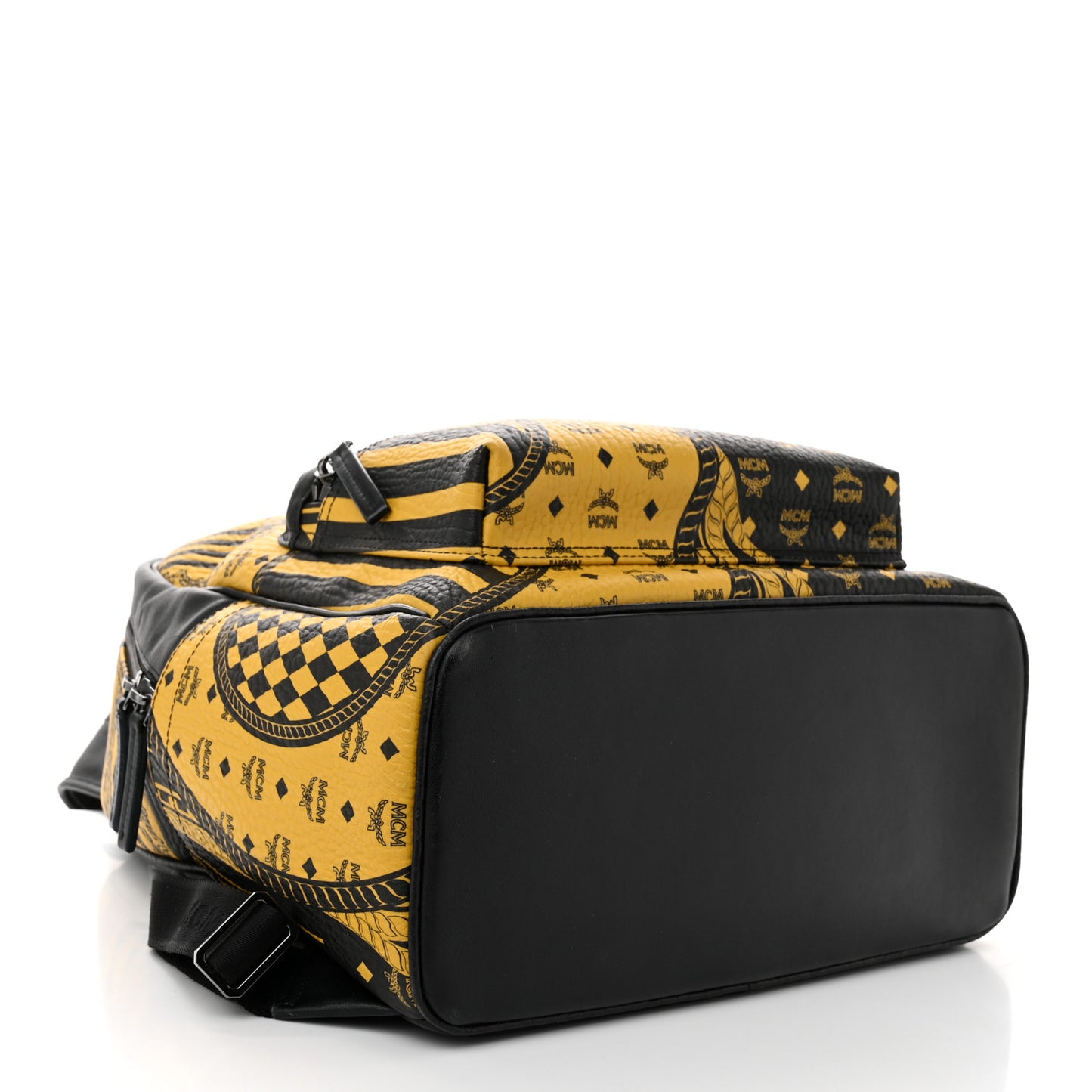 Visetos Baroque Print Medium Stark Backpack Black Sahara