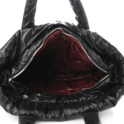 Chanel Nylon Quilted Large Coco Cocoon Tote Black 5 of 9